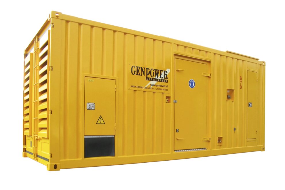 1000 kVA aggregaat Genpower 1000 kVA aggregaat Genpower